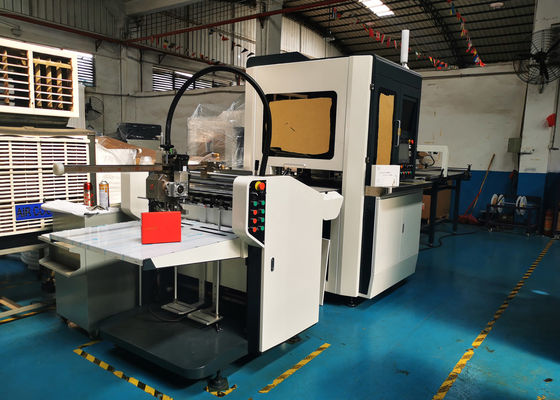 L5985mm کاغذ چسب ماشین W3183mm Rigid جعبه موقعیت دستگاه