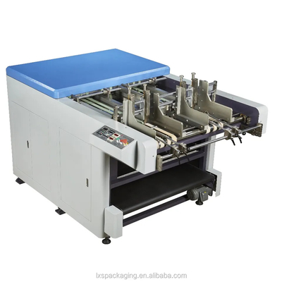 LS-1200K 600g / m2 40m / min ماشین خط کش کارتونی کاغذ کارتونی با سرعت بالا