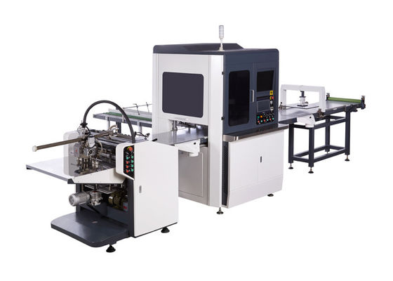 جعبه تلفن همراه کفش هدیه Rigid Box Visual Positioning Machine