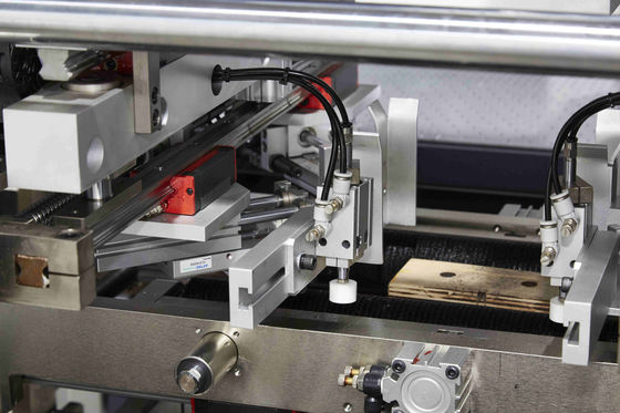 جعبه دستگاه جلد سخت V Groove Cutter 15 عدد در دقیقه دستگاه کاغذ بسته بندی کاغذ