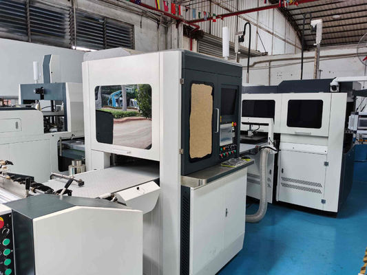 ساعت هوشمند Smart Machine 66mm 380mm Rigid Box Making Machine Dual Box Wrapping System