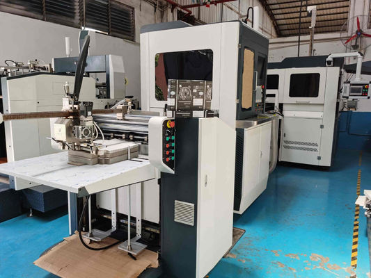 دستگاه ساخت جعبه سفت و سخت کارتن هدیه نوع کتاب L800XW600mm