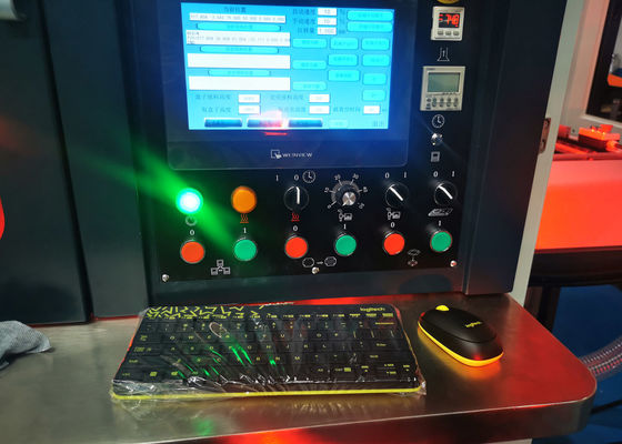دستگاه ساخت جعبه اتوماتیک برای کارخانه جعبه های تلفن همراه سامسونگ با چسباندن چسب تغذیه