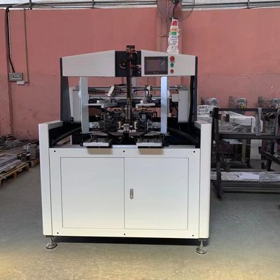 Angle Pasting Gift Box Machine L1650mm کاملا اتوماتیک ساخت جعبه سفت و سخت