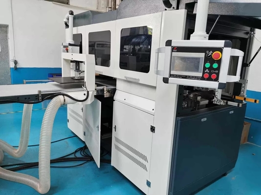 دستگاه شکل دهی جعبه کاغذ سفت و سخت 18 کیلوواتی با PLC پاناسونیک
